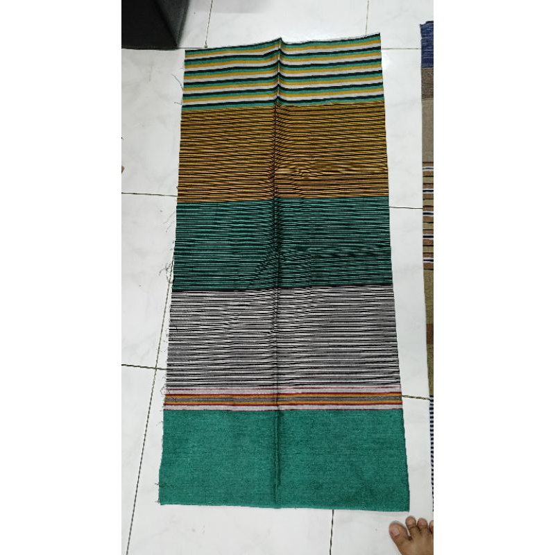 kain lurik tenun kombinasi