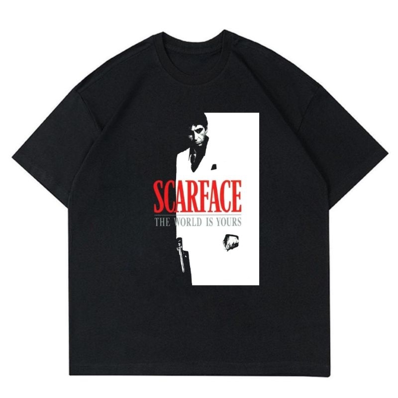 TSHIRT FILM SCARFACE | KAOS FILM SCARFACE UNISEX