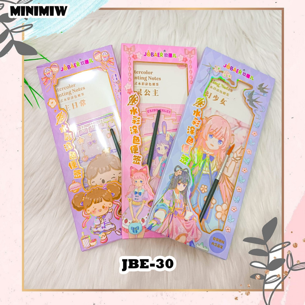 BUKU MAGIC WATER color painting JBE-30 cutegirl alat tulis mewarnai kado unik stationery COD