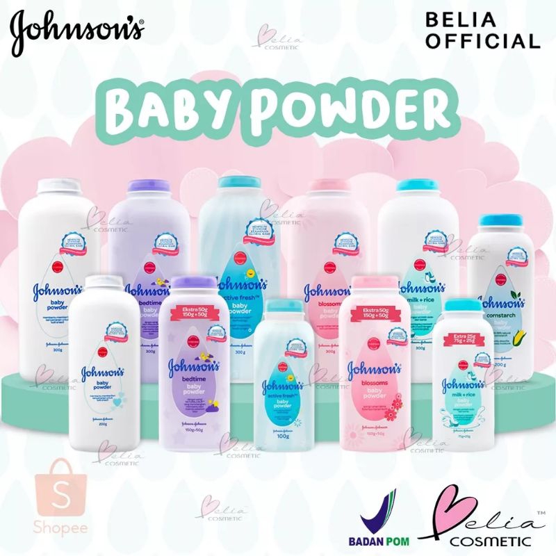 Johnson's Bedak Anak Dan Bayi 75 + 25 G