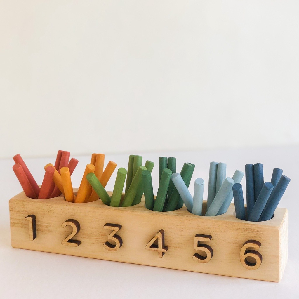 LETTER IN PINE Sorting &amp; Counting Toy - Mainan Kayu Wooden Toy Edukasi