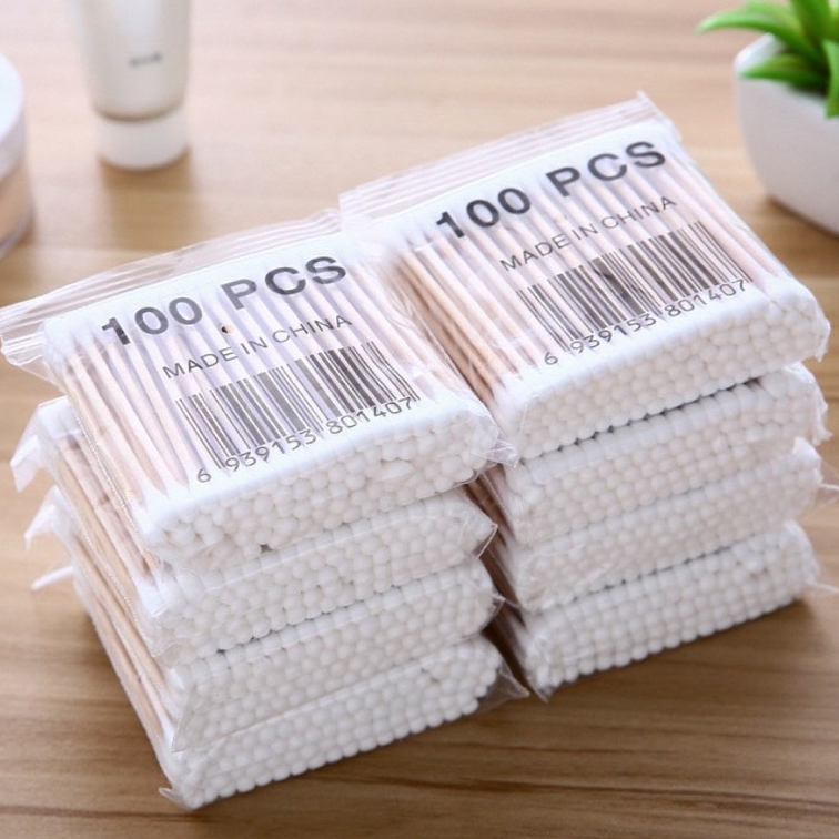 Cotton Bud Bambu isi 100