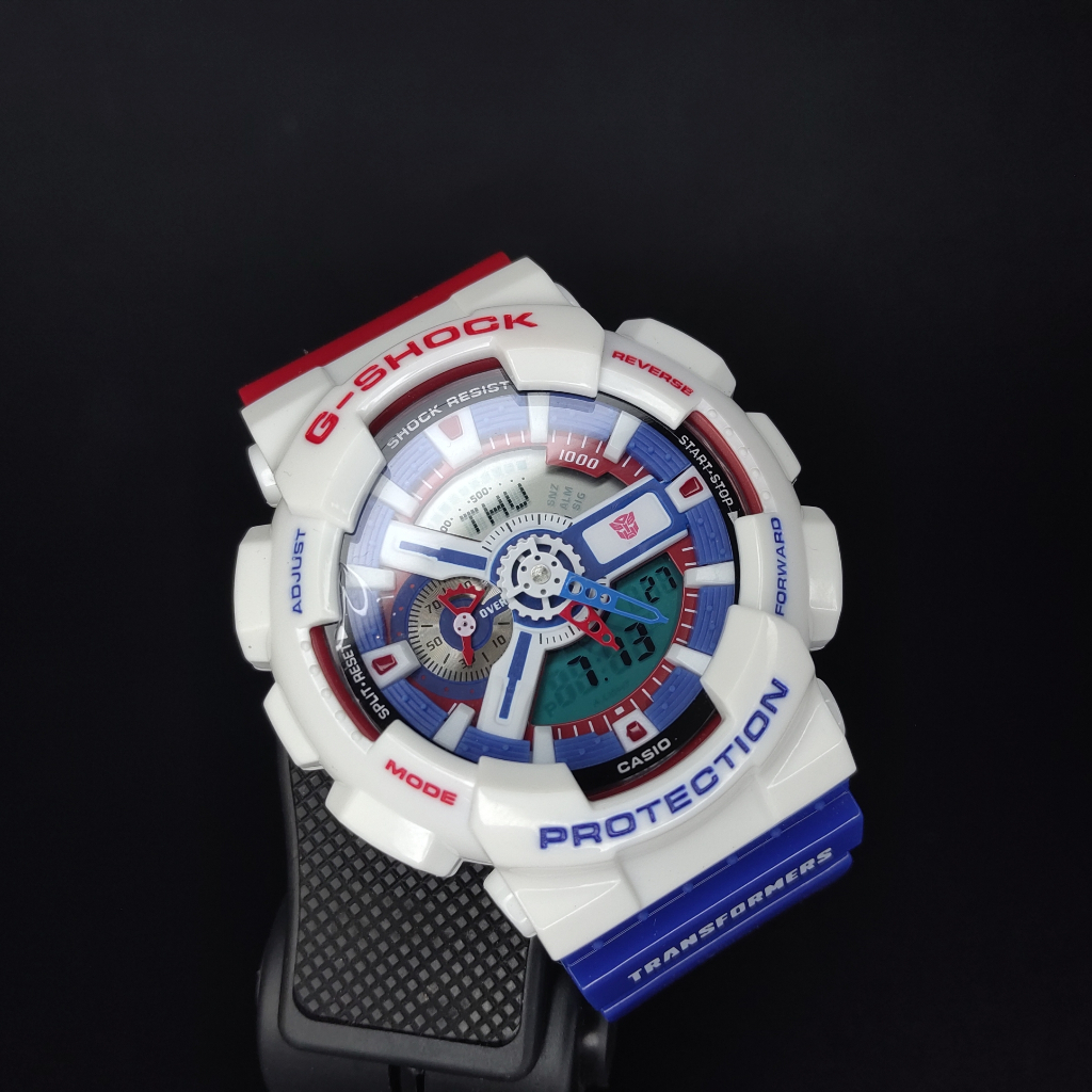 Jam Tangan Anak Pria CASIO G-Shock GA-110OPT22-7BPFT TRANSFORMER GA-110 Series X Optimus Prime