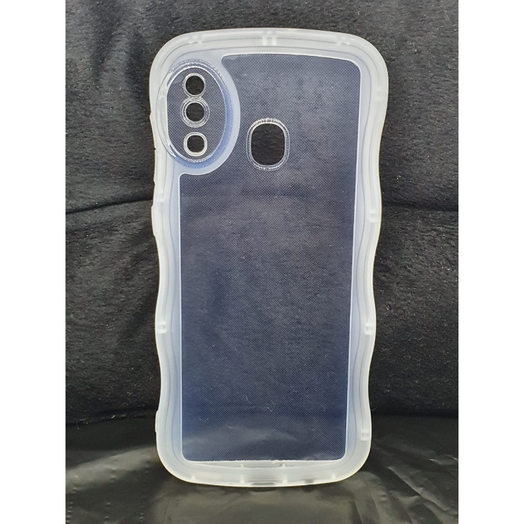 SOFTCASE GELOMBANG CLEAR CASE BENING SAMSUNG A20 / A30