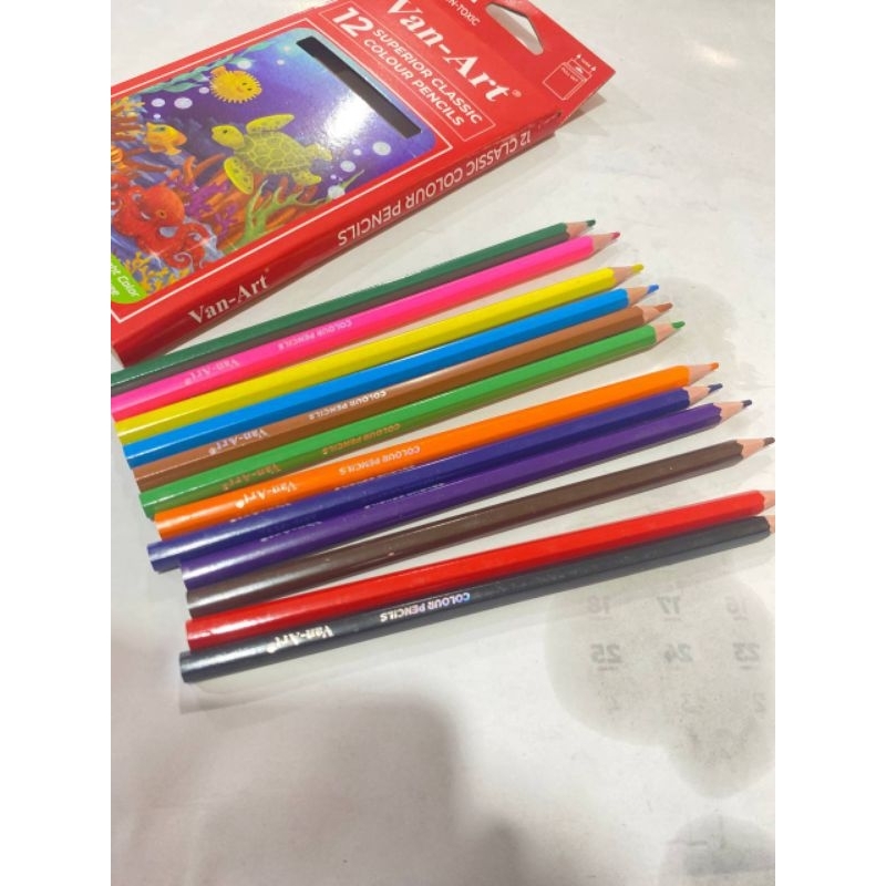 

Pensil Warna Isi 12 Pensil Isi 12 warna By Van Art