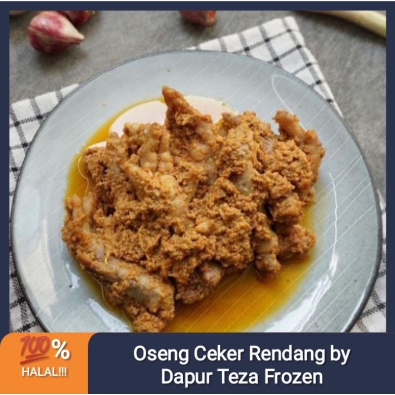 

Oseng Ceker bumbu Rendang by Dapur Teza Frozen