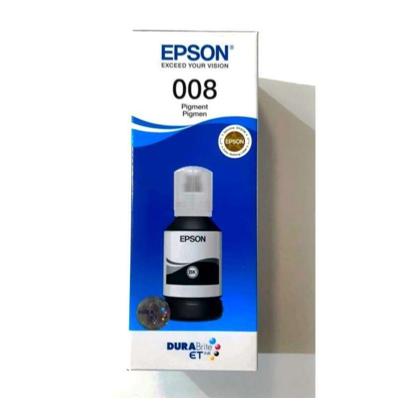 Tinta Epson 008 Black Refill Ink Printer L6550 L6580 L15150 L15160