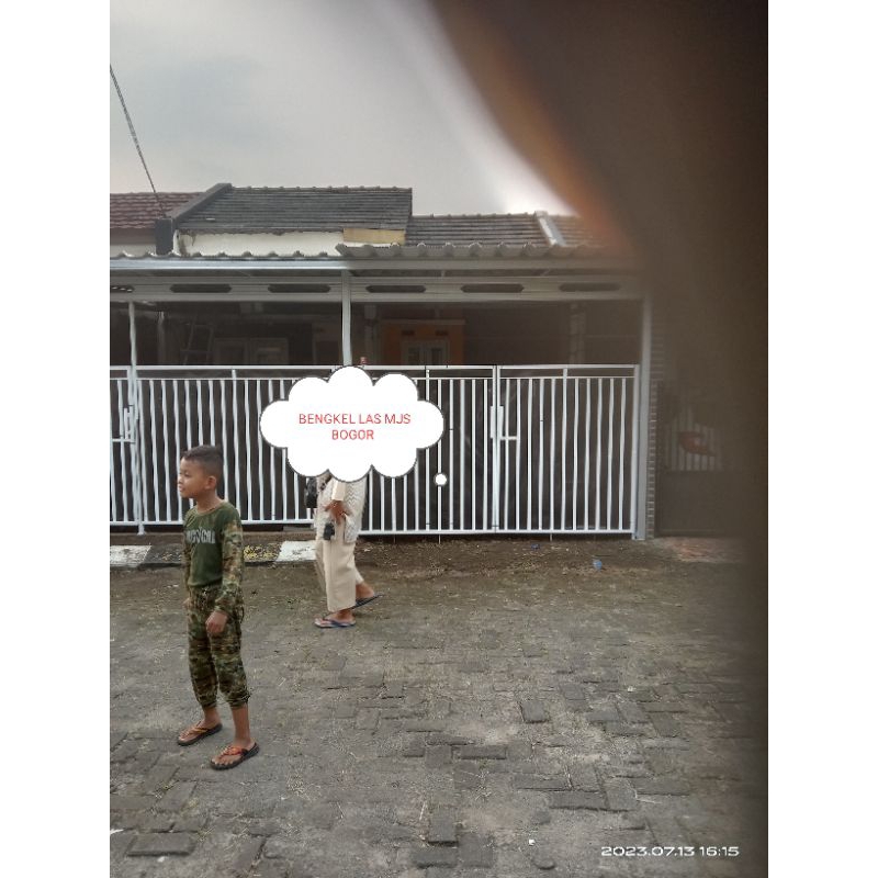 pager besi pager balkon pager dorong pintu dorong