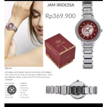 Jam Tangan Shopie Martin Merah