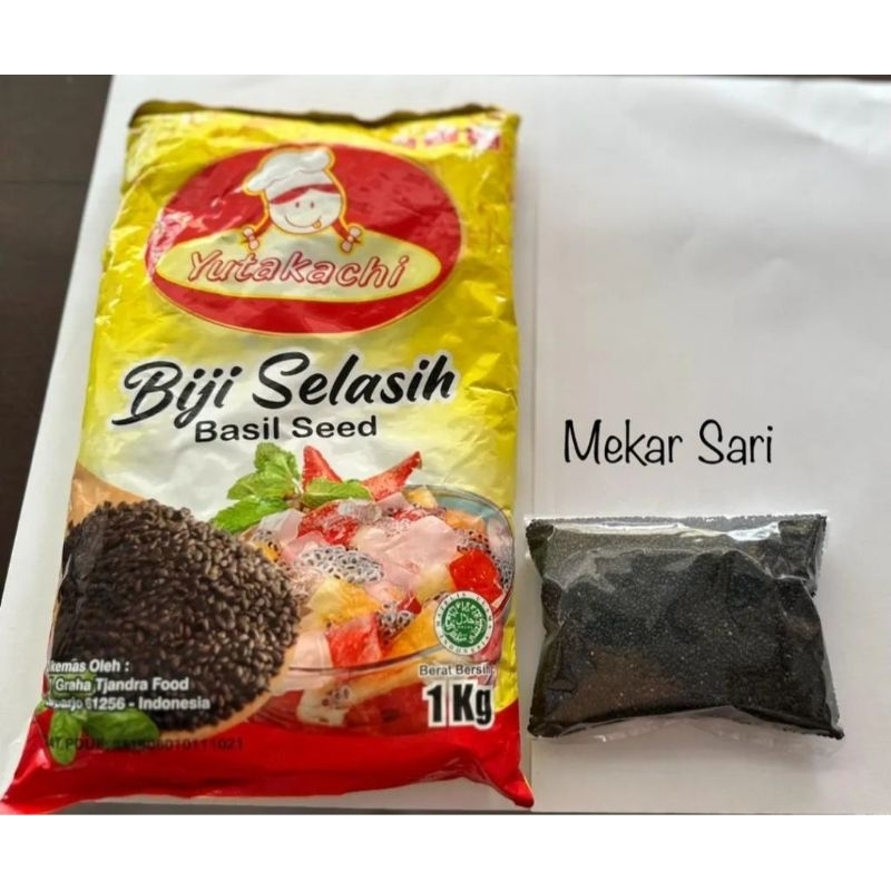 

Biji Selasih Yutakachi Repack 1 Ons