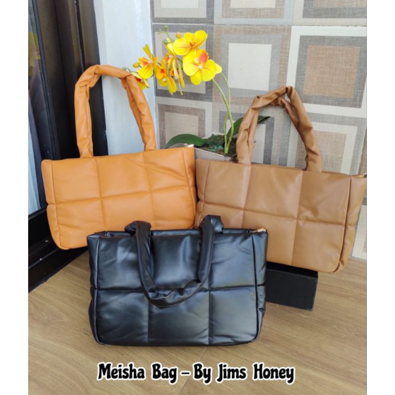 MEISHA BAG JIMSHONEY TAS TOTE BAG FLUFFY