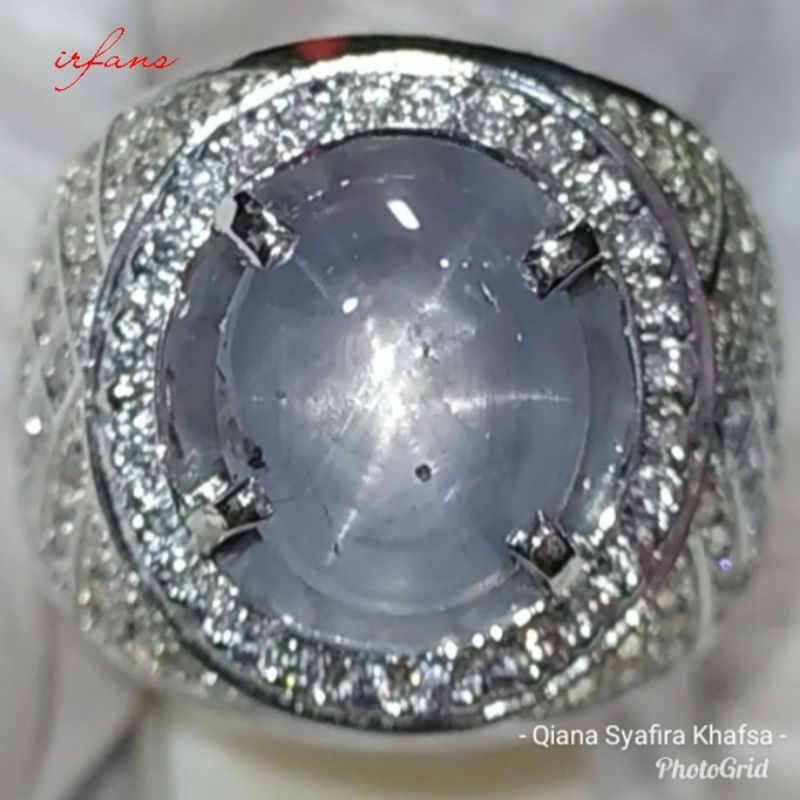 STAR BLUE CRYSTAL SAPPHIRE CEYLON SRILANKA MEMO LAB DGL