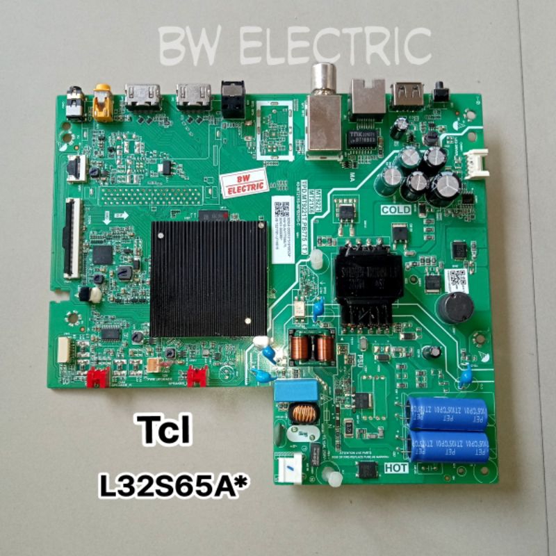 MB MAINBOARD TV TCL L32S65A ANDROID TCL L32S65  32A5*  32A5
