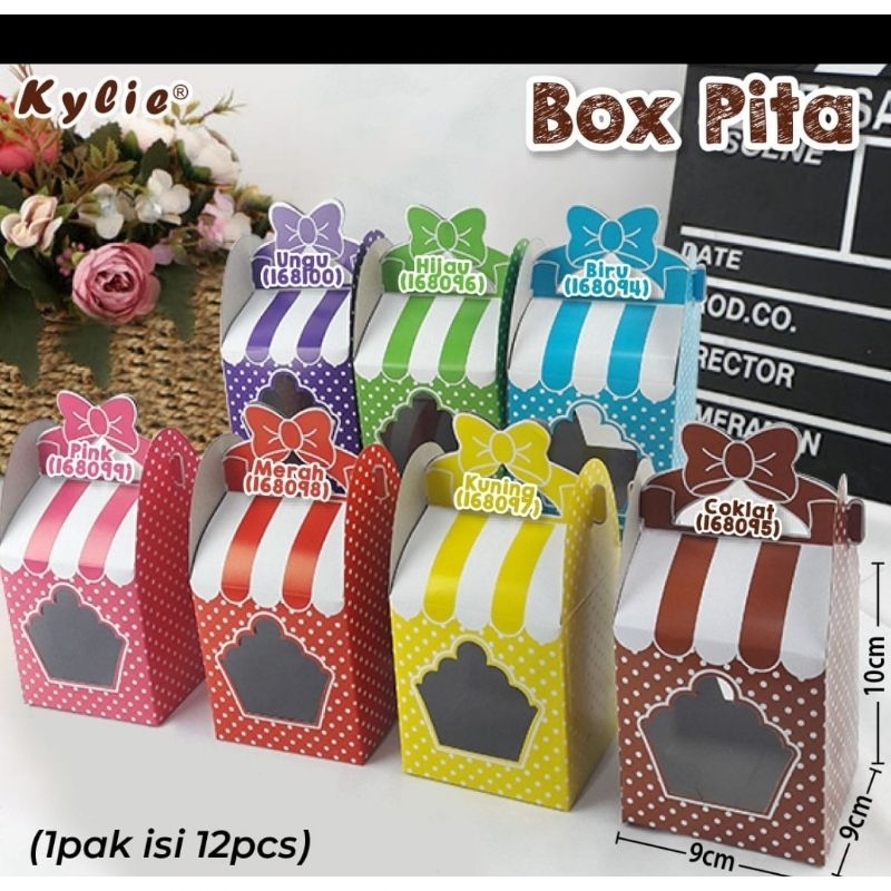 Box cupcake isi 12bh Box Snack Box Kue
