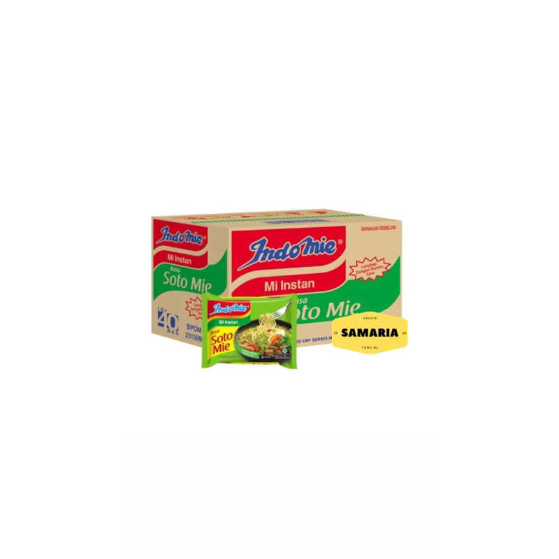 

1 Dus Indomie Rasa Soto Mie (40 Pcs)