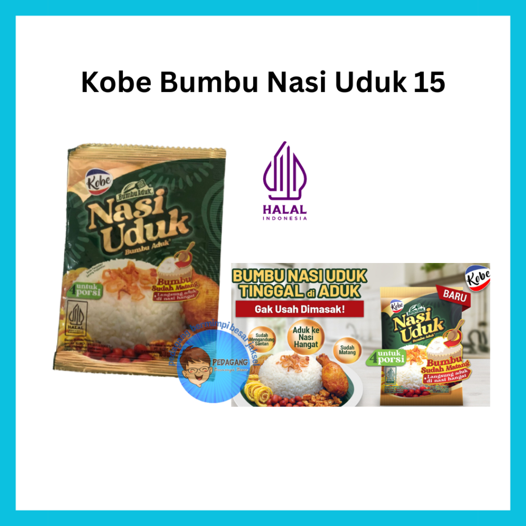 

KOBE BUMBU NASI UDUK INSTANT 15GR