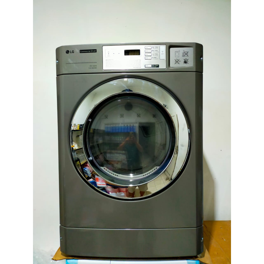Dryer / Mesin Pengering LG Giant Commercial 10,2 kg - alat laundry - mesin laundry