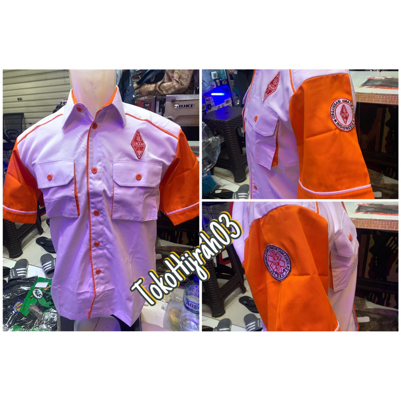 Kemeja Orari | Seragam Orari Radio | Baju Organisasi Amatir Indonesia