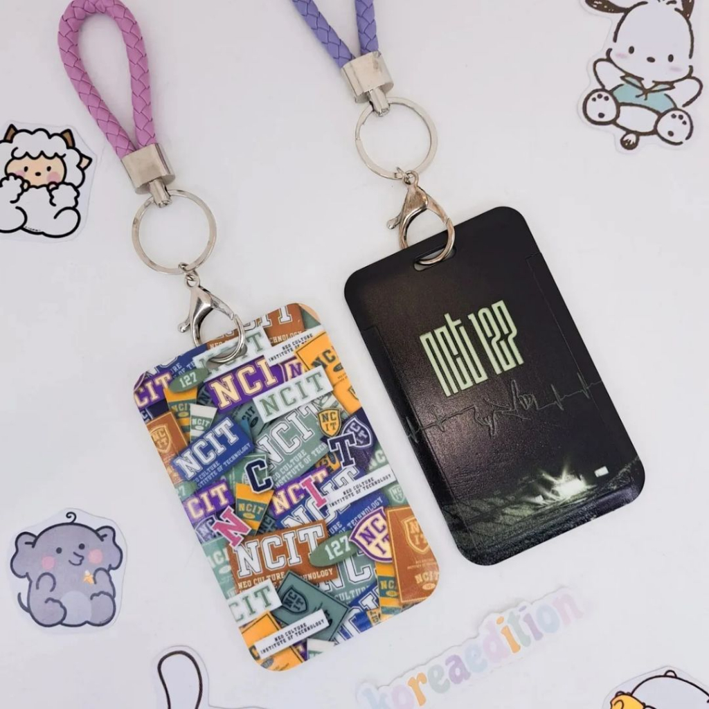 NEW Holder Card KPOP Thai Part 2 Keychain Premium BTS Blackpink Twice Straykids NCT Suga Jimin Jungkook SKZOO Bright Win Photocard Holder