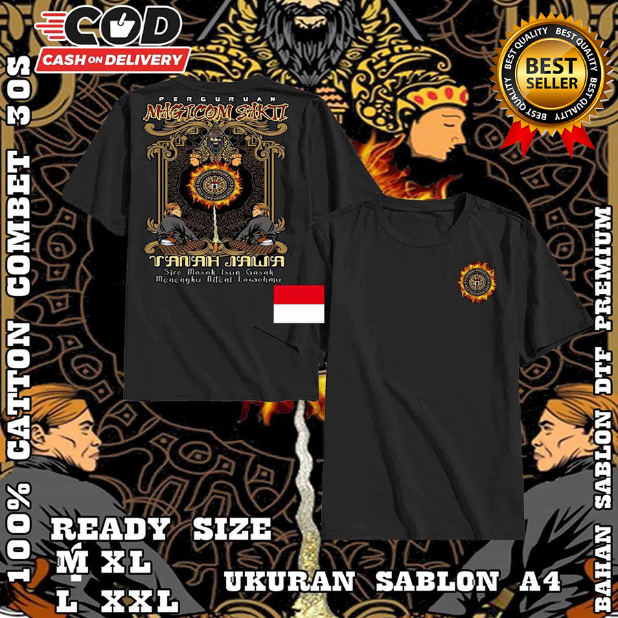 Kaos magicom sakti - Sipaling Laku - Kaos Terbaru - [COD] - Kaos Distro - Kaos Termurah  - Baju Keki