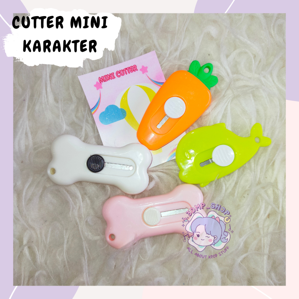

[SATUAN] Mini cutter bentuk polos dan wortel.