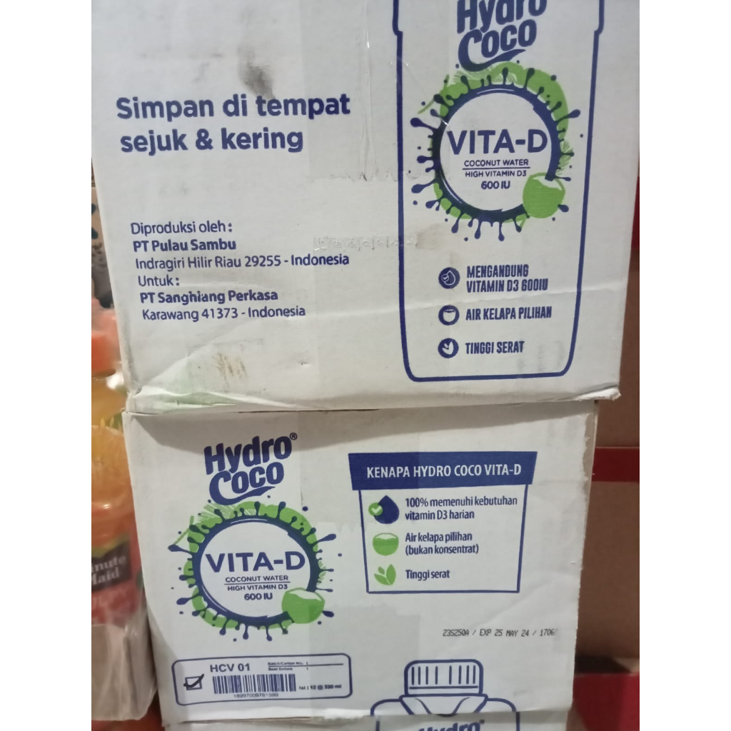 

Minuman HYDRO COCO VITA D Rasa Kelapa 330ml