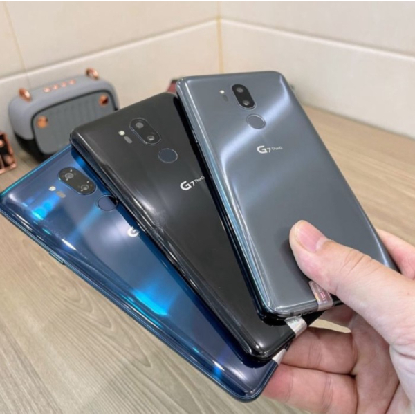Unik LG G7 THINQ RAM 4GB INTERNAL 64GB ORIGINAL FULLSET - Unit Only Black Berkualitas