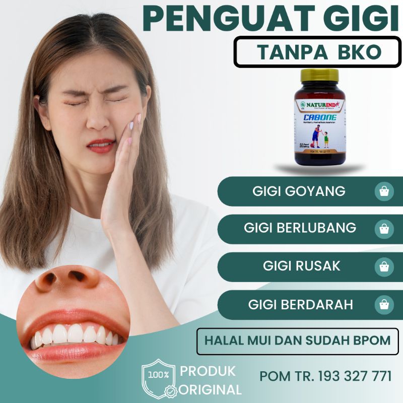 Obat Penguat Gigi Ampuh Gigi Berlubang Gigi Goyang Gigi Berdarah Herbal paling Ampuh