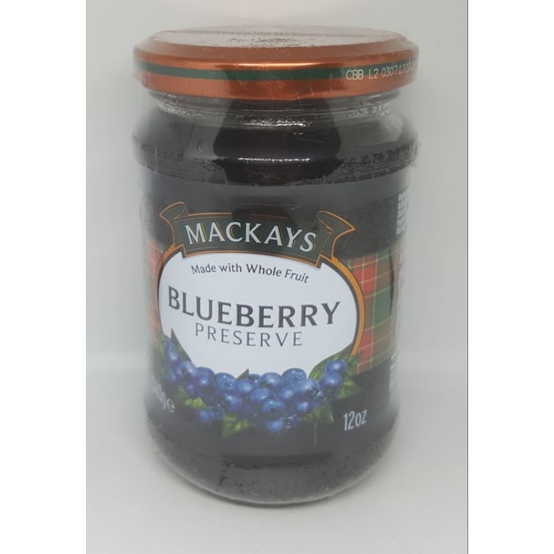 

MACKAYS BLUEBERRY PRESERVE