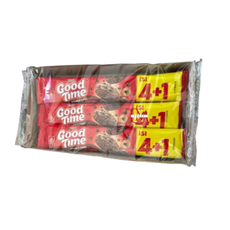 

BOX - Good Time Cookies 12x26.5g ECER 2000 Biskuit Double Choco Coklat Goodtime