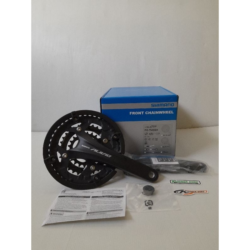 crank shimano alivio t44 t4060