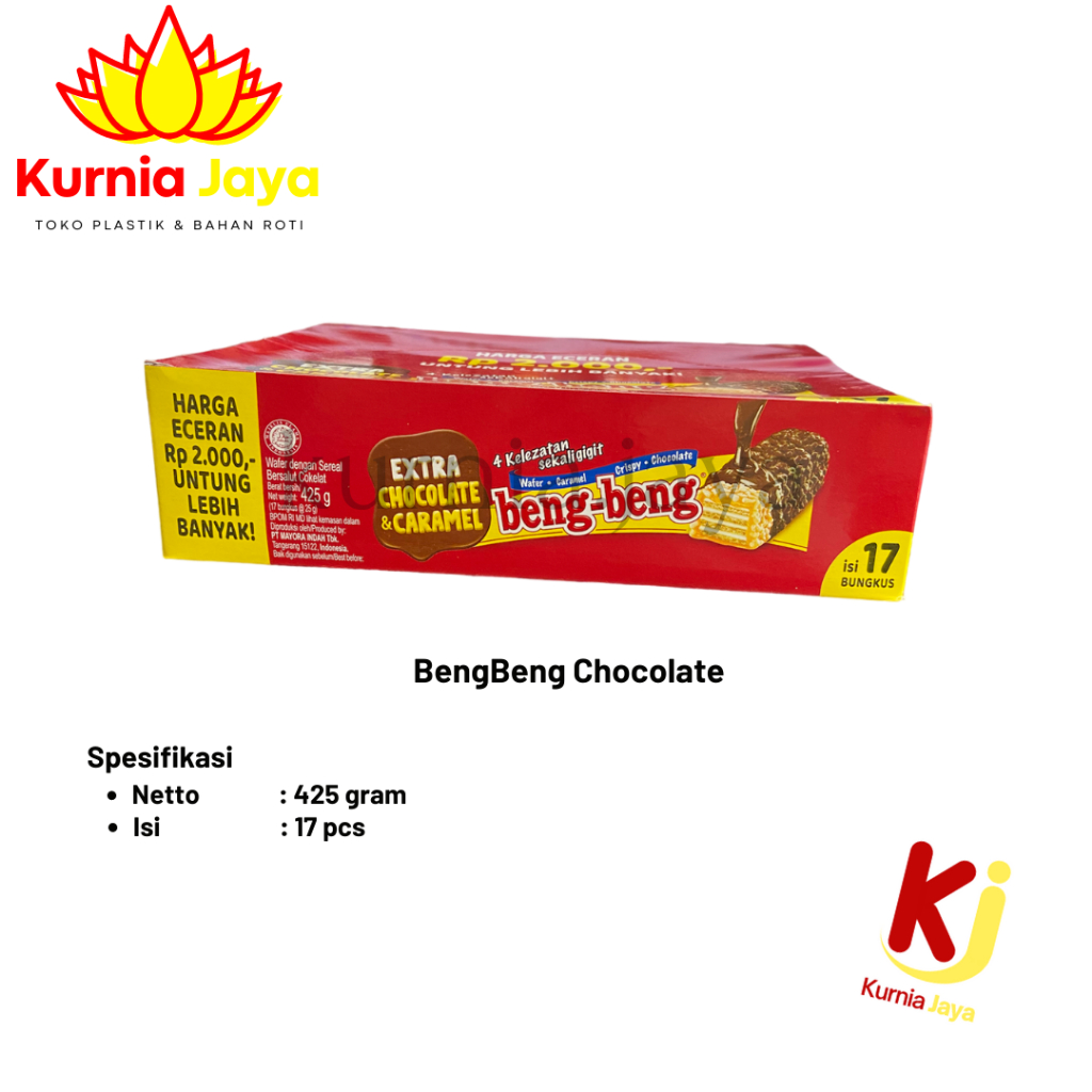 

[ BENG BENG ] Wafer Caramel Chocolate