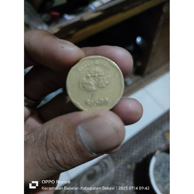 KOIN 500 PERAK LANGKA