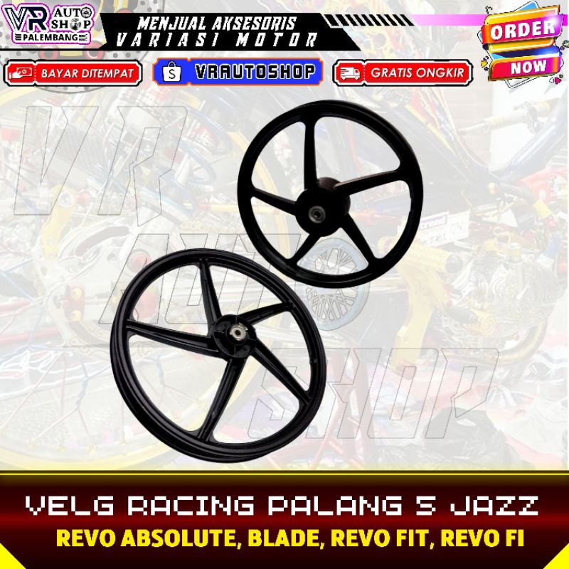 Velg racing revo absolute/revo fit/blade/revo fi / Velg motor palang / Velg motor murah