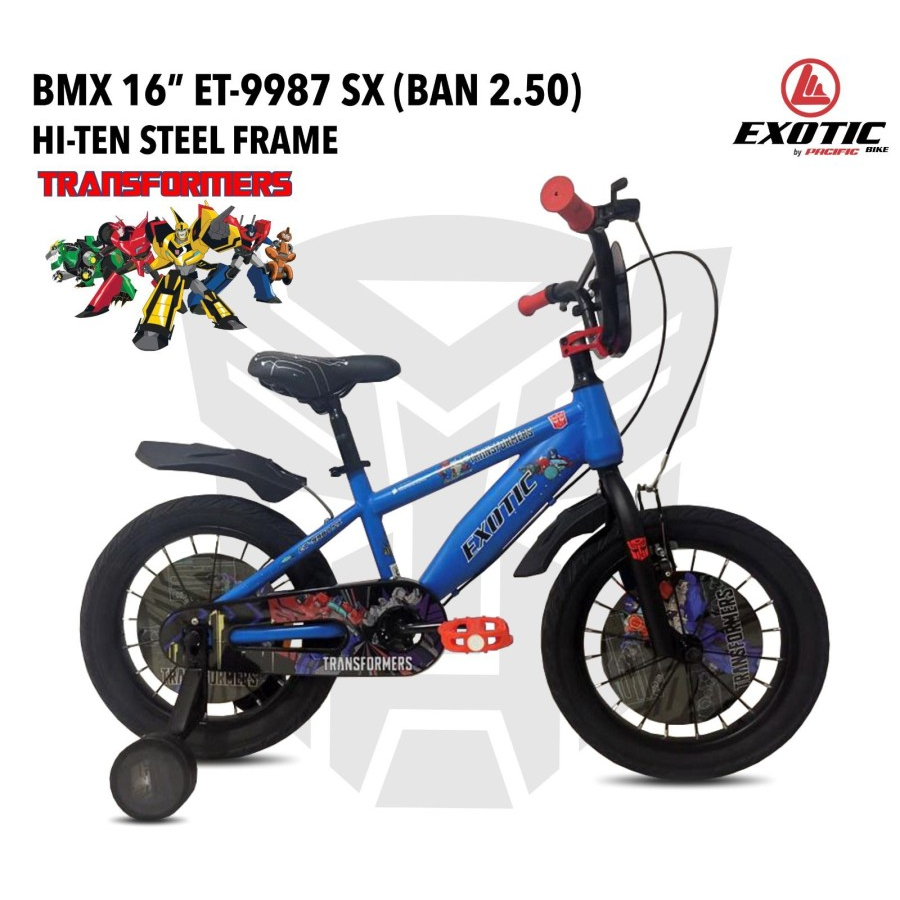 SEPEDA ANAK BMX 16 EXOTIC 9987 SX TRANSFORMER
