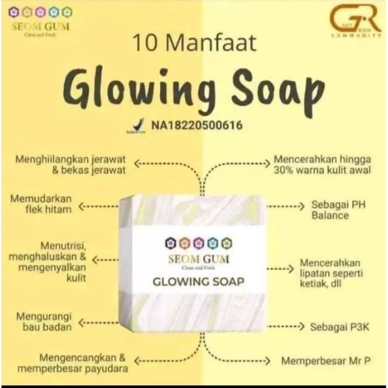 Glowing Soap Seom Gum