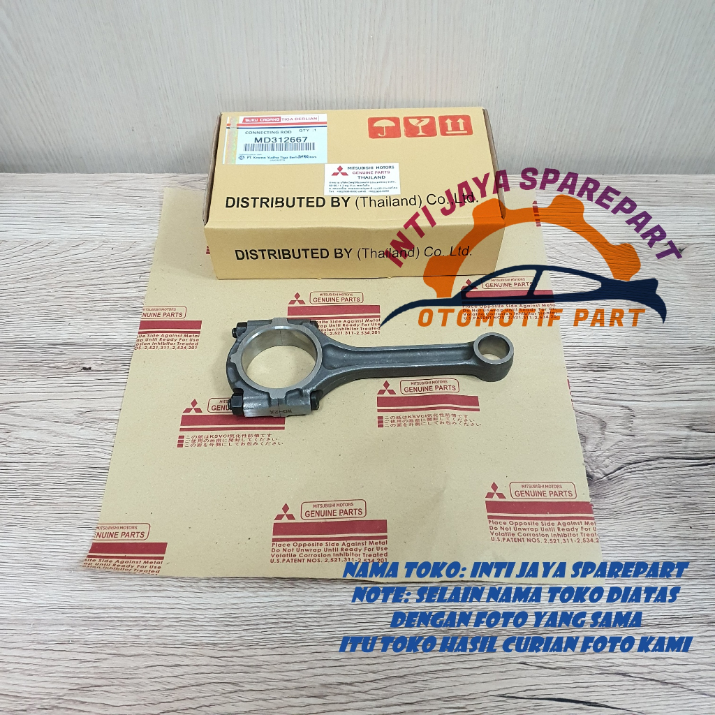 STANG SEHER STANG PISTON MITSUBISHI COLT T120SS INJEKSI