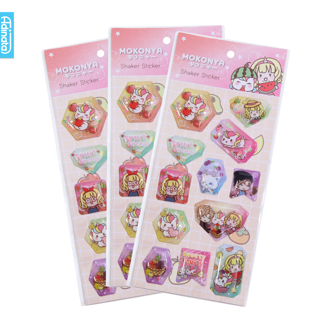 

Mokonya Shaker Stickers 2350-6135 - Adinata / Sticker