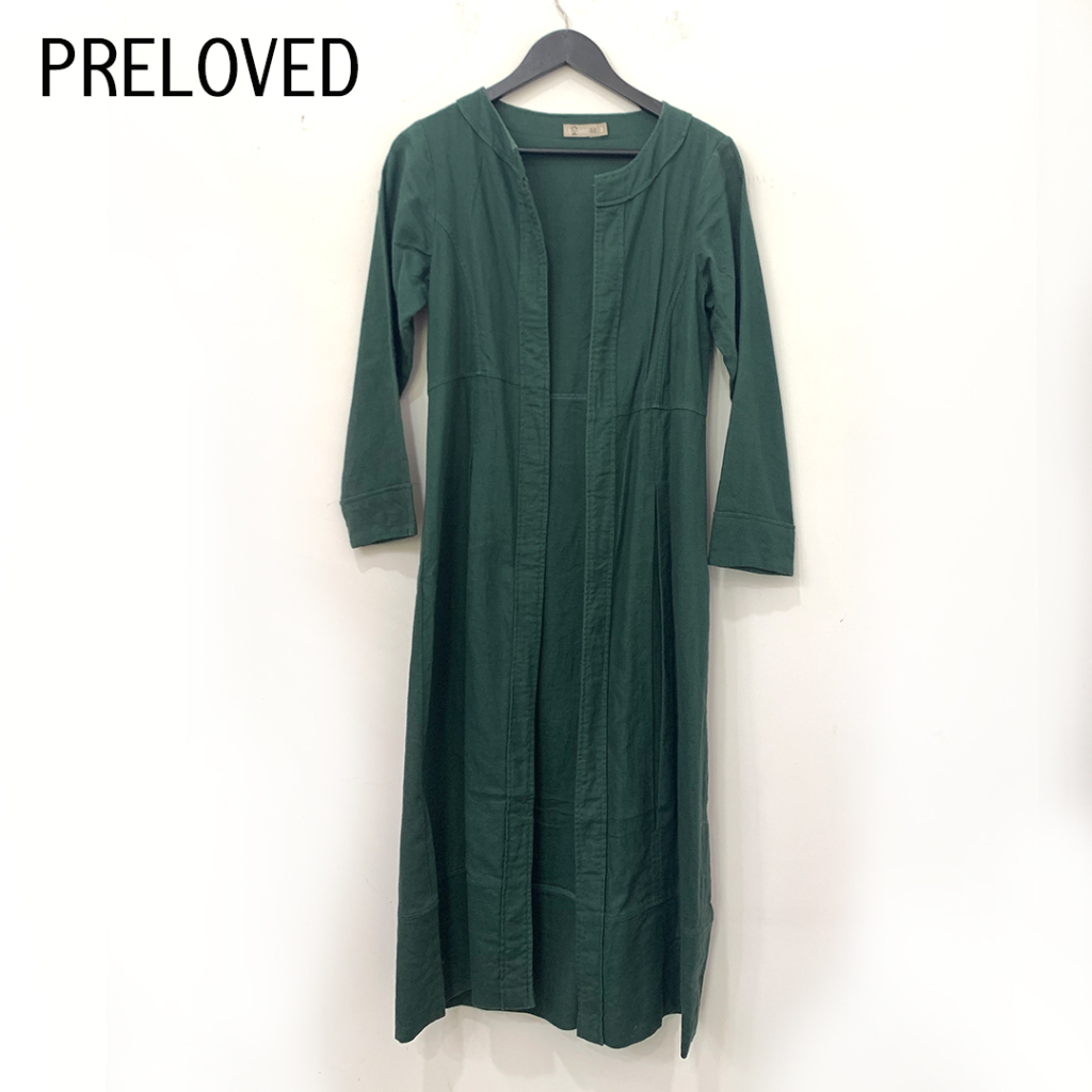 PRELOVED UP2DATE Long Cardigan Kardigan Panjang Polos