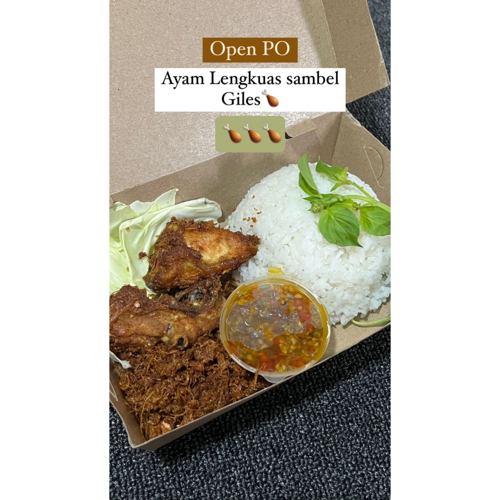 

Ayam Lengkuas sambel Giles