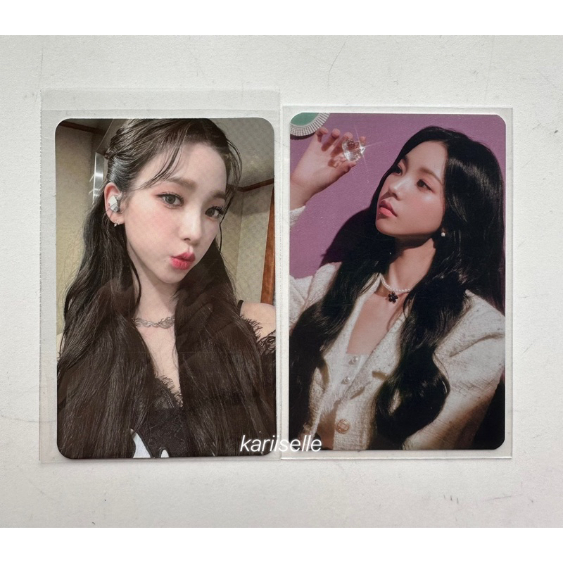 KARINA AESPA GIRLS PHOTOPACK EVENT PAIR WITH BENE SG22 FATIRKSHOP FANVELER STARONE HANSMUSIC pc phot