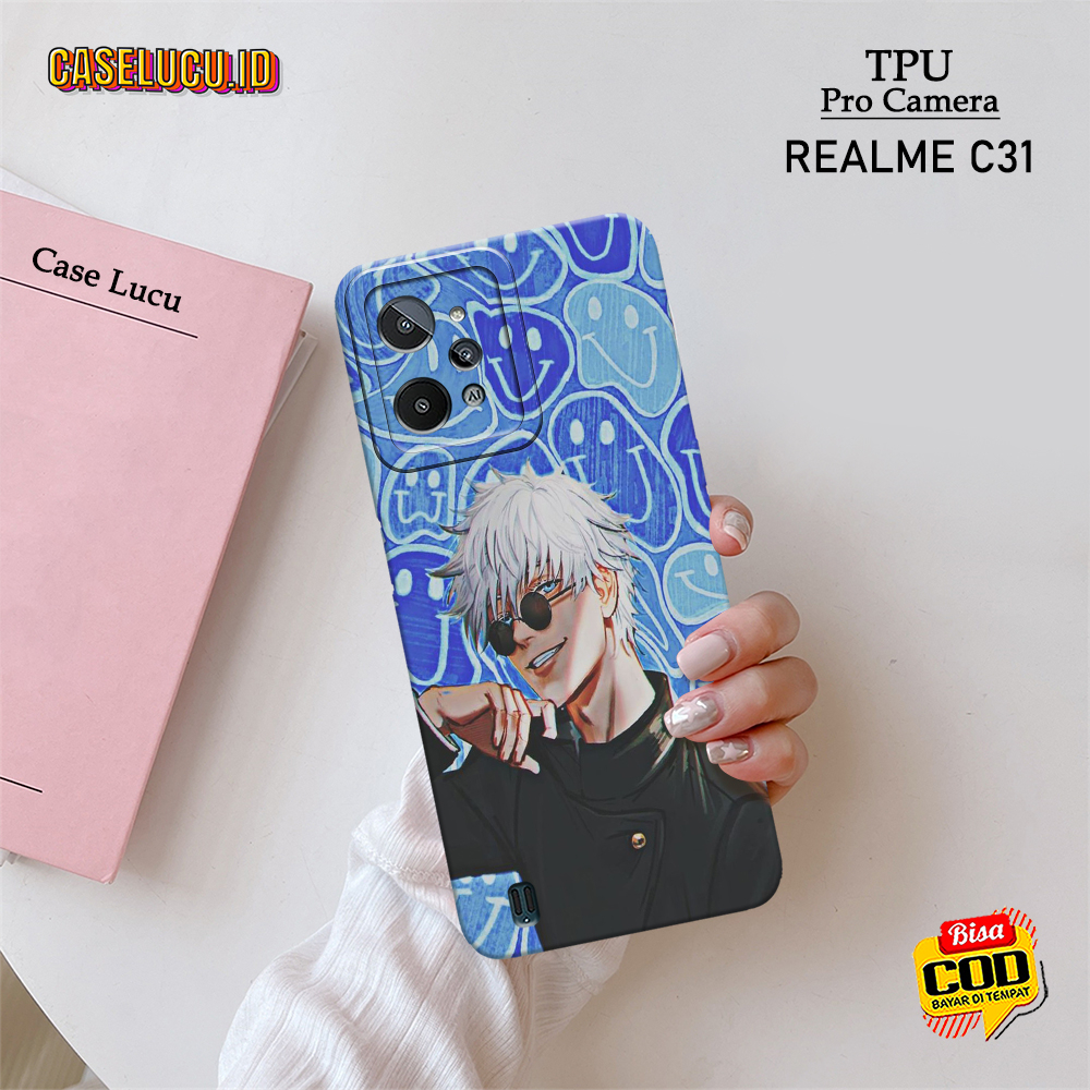 Casing Hp Realme C31 Terbaru - Fashion Case Anime - Case Realme C31 - Soft Case Hp Realme C31- Kesin