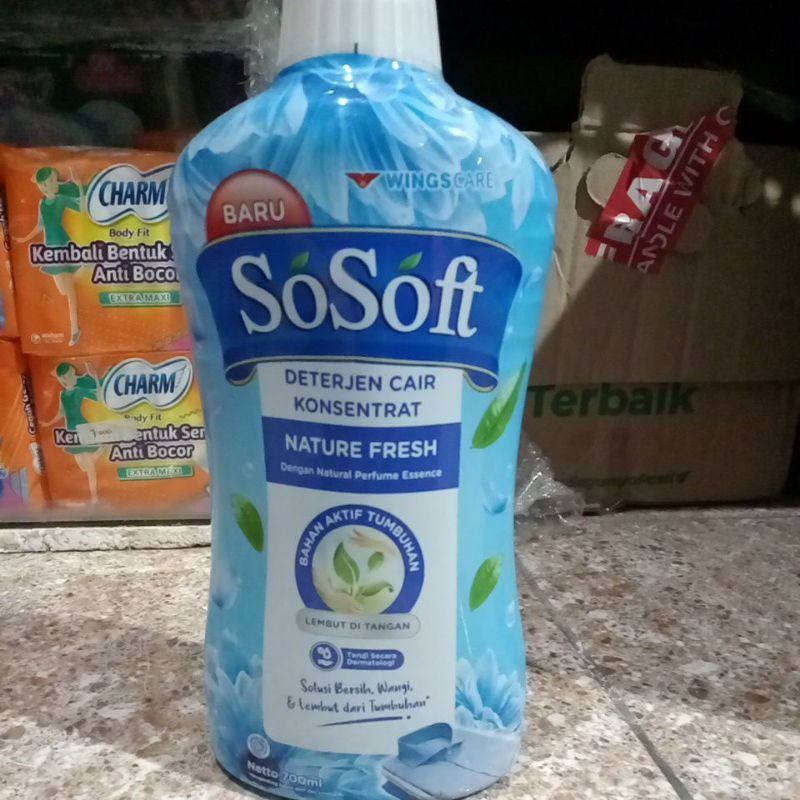 sosoft detergen cair