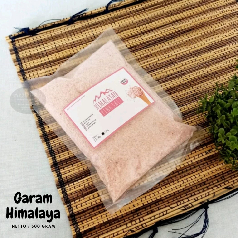 

Garam Himalaya 500gr / Himalaya Pink Salt / Himalayan Salt 100% Natural