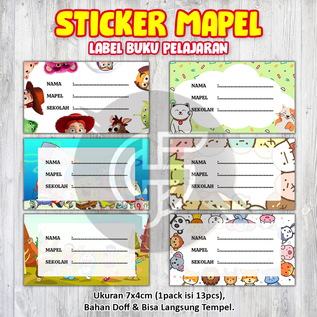 

STIKER LABEL BUKU / LABEL BUKU / STIKER MAPEL / STIKER / LABEL NAMA / STIKER BUKU AESTHETIC / STIKER NAMA / STIKER LABEL BUKU YANG BAGUS DAN KEREN UNTUK MEMPERINDAH BUKU SIBUAH HATI DISEKOLAH