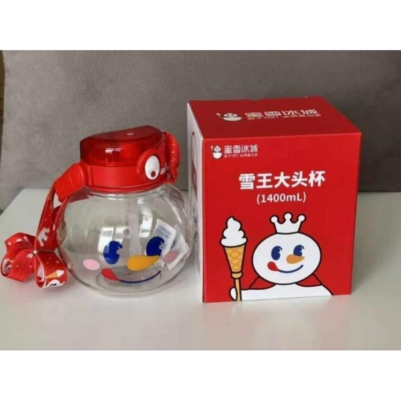 Tumbler Botol Minum MIXUE Big Head