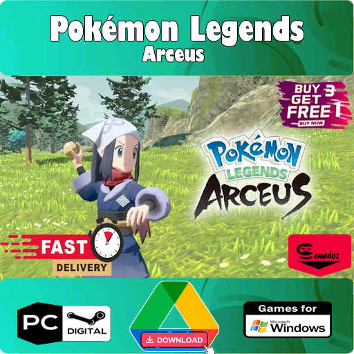 Pokemon Legends Arceus + Ryujinx Emulator - Game PC