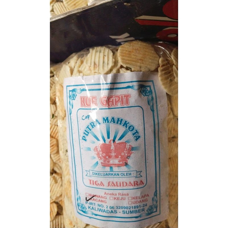 

500gram gapit sempring/sempe rasa kencur gurih