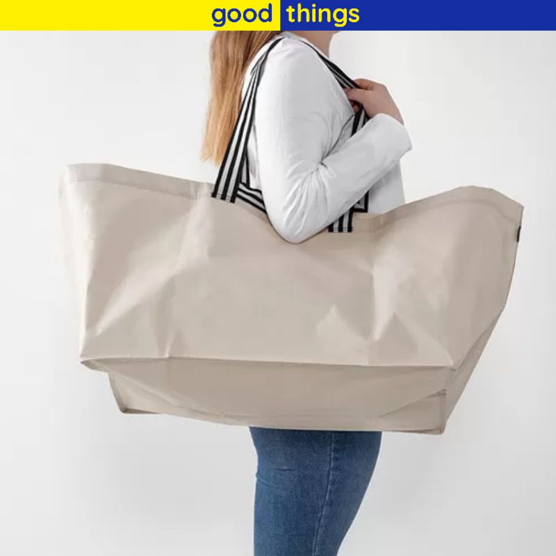 Tas Belanja Tote Bag Keranjang Laundry Ikea Görsnygg Tas Laundry Rumpling 71L