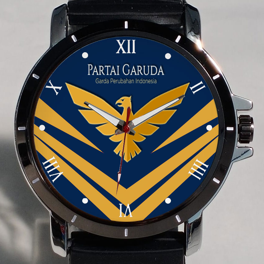 Jam Tangan Partai GARUDA // Jam Tangan Logo Partai GAruda Keren Sejagad Raya